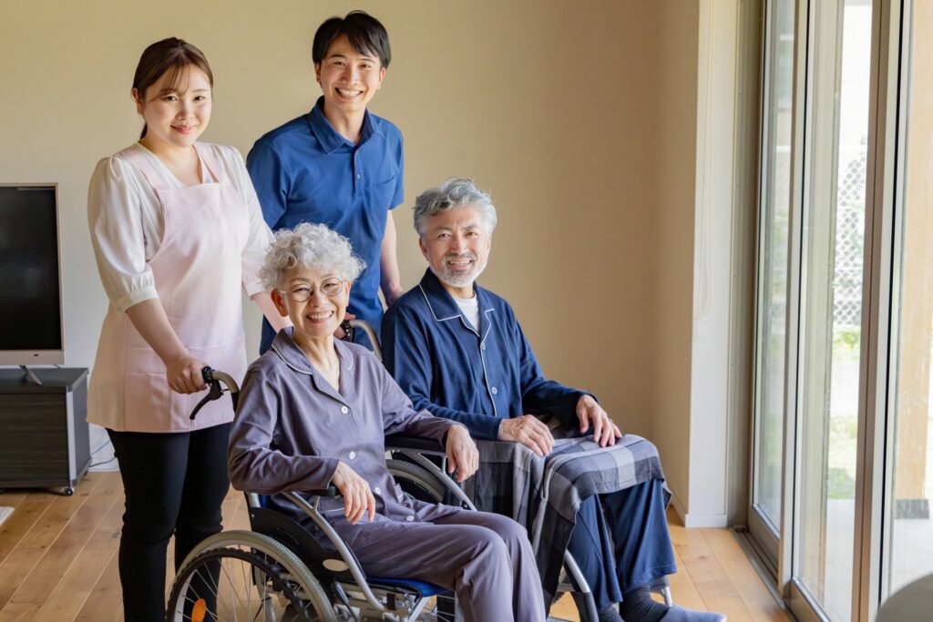 高齢者デイサービスのサポート